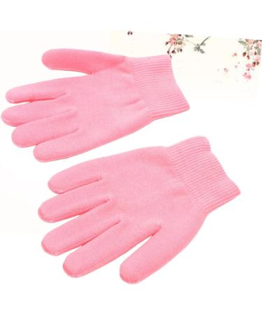 Healeved 2 Pairs Beauty Care Gloves Gauntlet Grooming Gloves Hand Softening Gloves Cracked Hands Gloves Spa Natural Gloves Dry Skin Gloves White Gel Mittens Gelt Essential Oil Pink - Buy Online on GoSupps.com
