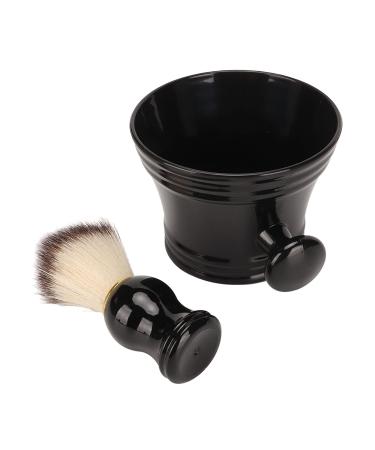 Luxury Razor Brush with Smooth Handle - Large Capacity Bowl | Perfect Gift for Men | Durable Plastic & Artificial Bristles - Buy Online on GoSupps.com