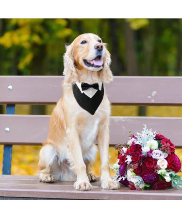 Dongker Adjustable Dog Smoking Bandana Collar | Wedding & Halloween Costumes for Small Medium & Large Dogs - Buy Online on GoSupps.com