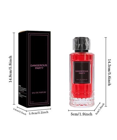 Perfume for Women Sensual Long Lasting Eau De Parfum Captivating Beauty Products Suitable for All Skin Types Gift for Women 5.6x5.6x14.8cm White - Buy Online on GoSupps.com