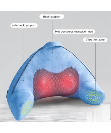 Rfkij Massaggiatore Elettrico Shiatsu - Massaggio a 2 Livelli Caldo 40 C Impastamento per Schiena e Parte Bassa - Buy Online on GoSupps.com