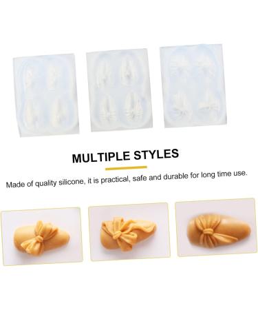 Healeved 9 Sets Body Silicon Nail Art Mold DIY Nail Decoration Nail Stamper Butterfly Nail DIY Mold Large Shower Mat Nail Acrylic Molds 3D Bow Tie Ballet Shoes Silica - Buy Online on GoSupps.com