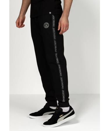 Buy Borussia Dortmund BVB Men s Long Jogging Pants - Stylish Black Athletic Wear for Fans | International Shipping Available - Buy Online on GoSupps.com