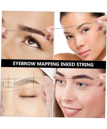 BIUDECO 1box Eyebrow Makeup Ruler Tool Convenient Eyebrow Ruler Eyebrow Tattoos Ruler 6x4.5cm White - Buy Online on GoSupps.com