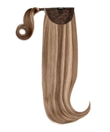 Luxury Gold 22'' 120g Human Hair Pony -26/613X/M30 Mellow Brown