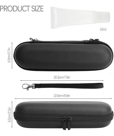 Buy Aynkh Electric Toothbrush Travel Case - Universal Dustproof Portable Holder for Camping & Trips - Buy Online on GoSupps.com