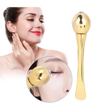  Haofy Zinc alloy eye massage stick and facial spoon anti-wrinkle for relieving eye fatigue cream spoon imported - Buy Online on GoSupps.com