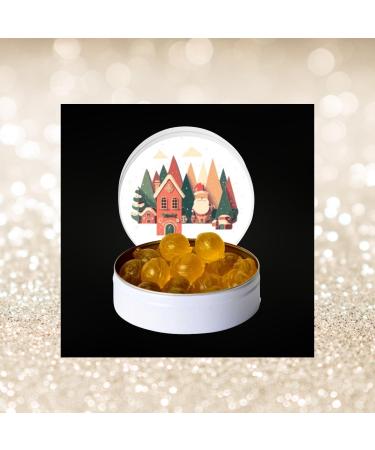 Set of 2 Honey & Mint Craft Candy Boxes - Christmas Special Edition - Holiday Gift - Guest Gift - 45g - Duo 3 - Buy Online on GoSupps.com