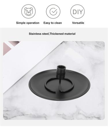 Moxa Coil Holder - Round Base Moxa Collector for Home (Black) | International Shipping Available - Buy Online on GoSupps.com