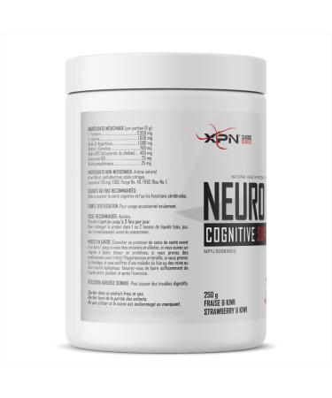 NEURO FOCUS | XPN | COGNITIVE SUPPORT | CO-ENZYME Q10 | STIM-FREE | 25 SERVINGS (Strawberry & Kiwi) - Buy Online on GoSupps.com