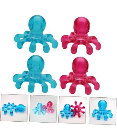 Fomiyes 4 Piece Head Massage Device Set - Tingling Rakel & Travel Accessories - Perfect for Relaxation & Shampooing - Ideal Head Gripper Tool (11.00x8.50cm) - Buy Online on GoSupps.com