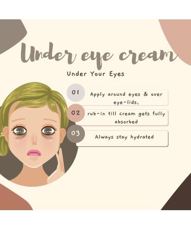 MAWANS UNDER EYE CREAM Enriched with Kumkumadi Tailam & Natural Age Revitalizing - 15ml | Dark circles | Diminishes puffiness - Buy Online on GoSupps.com