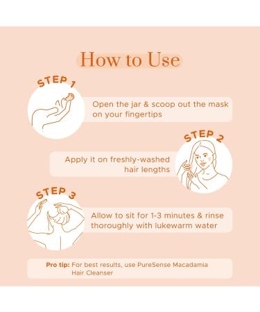 Macadamia Deep Nourishing Hair Mask | Repair & Hydrate Dry Chemically Treated Hair | Sulphate-Free Paraben-Free 140g - Buy Online on GoSupps.com