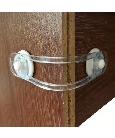 6 Pcs Baby Child Safety Locks Transparent Child Safety Cupboard Door Lock Multi-Purpose Latches Mini Multifunction Latch for Kitchen Cabinets Drawers Ovens Refrigerators - Buy Online on GoSupps.com
