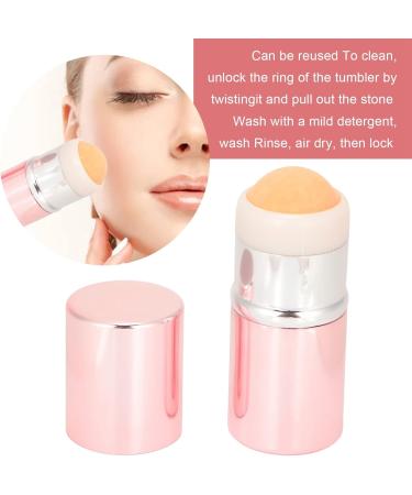Oily Skin Control for Face Makeup Aluminium Alloy Shell Volcanic Oil Control Face Roller for Traveling At Home or Going Conduct Pink - Buy Online on GoSupps.com