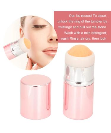 Buy Pink Oil Absorbing Face Roller | Durable Volcanic Oil Control Tool for Glowing Skin | Portable Beauty Accessory for Women - Buy Online on GoSupps.com