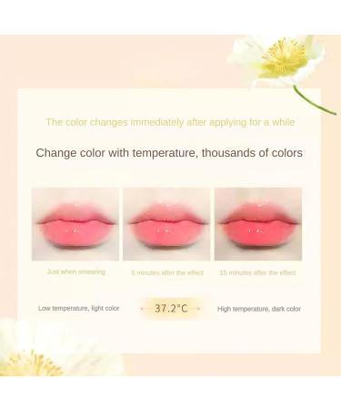 Novo Color-Changing Flower Lip Balm - Hydrating Moisturizing Lip Balm with Temperature-Sensitive Tint Non-Stick Smudge-Proof Natural Glow for All Skin Tones Gift-Ready Blue Rose (3.3g) - Buy Online on GoSupps.com