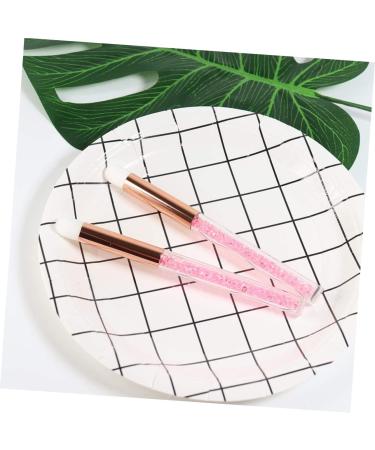 VINTORKY 2pcs Nose Brush Nose Shadow Brush Beauty Accessories Eye Blender Brush Pink Artificial Fiber Wool - Buy Online on GoSupps.com