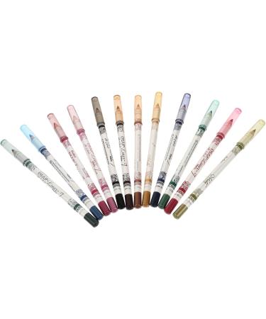 Healvian Set of 3 Eyebrow Pencils with 12 Colors for Makeup Artists Parties and Weddings - Buy Online on GoSupps.com