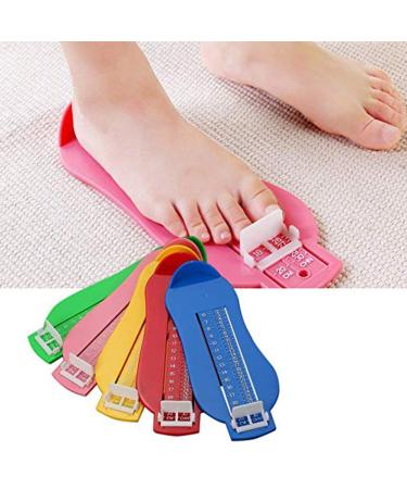 XuBa Baby Foot Measure Gauge Toys Shoes Size Measuring Tool Suitable for Kids 0-8 Years Old Birthday Christmas Xmas Gift Present for Kids