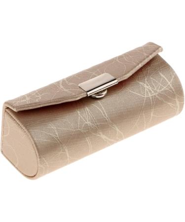 Perfeclan Gold Lipstick Case with Mirror & Snap Fastener - Elegant Lipstick Box for Travel | International Shipping - Buy Online on GoSupps.com