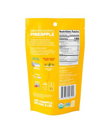 Mavuno Harvest Pineapple Dried Fruit Snacks | Organic Dried Pineapple Chunks| Gluten Free Healthy Snacks for Kids and Adults | No Sugar Added  Vegan  Non GMO  Direct Trade | 2 Ounce  Pack of 6 Pineapple 2 Ounce (Pack of  - Buy Online on GoSupps.com