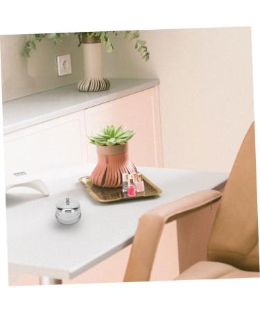 Set of 2 Glass Nail Wash Cups Glass Cup Manicure Pen Manicure Pen Cup Cup Liquid Nail Pen Cup Container Nail Polish Stainless Steel - Buy Online on GoSupps.com