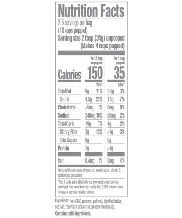 Jolly Time Premium Flavored Microwave Popcorn - Gluten Free - Gourmet Bulk Box - 24 Count, 3 Ounce Butter Flavor Packets (Pack of 24) - Buy Online on GoSupps.com
