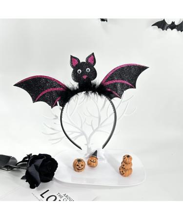 hgnxa Adult Kids Cartoon Bat Wing Shape Headband Woman SPA Hair Hoop Makeup Halloween Taking Photos Christmas Party Headpiece Purple - Buy Online on GoSupps.com