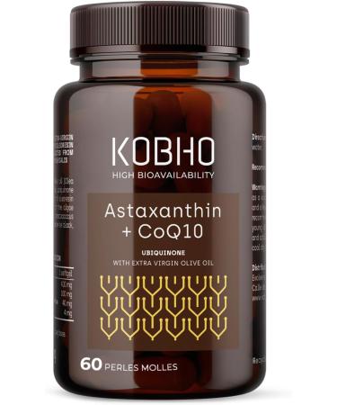 Astaxanthin Astapure | Natural Antioxidant Properties CoQ10 Extra Virgin Olive Oil | Benefits for Skin Sight and Heart - Buy Online on GoSupps.com