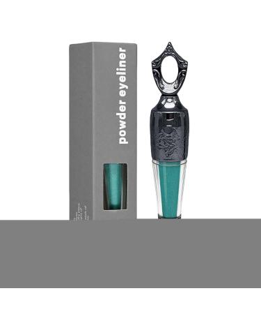 Powder Eyeliner - Intense Stain Resistant Pigment Kajal | Long Lasting Natural Traditional Eyeliners | Egyptian Eyeliner for Girls Applications and Natural Finish