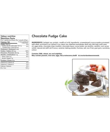 ProtiDiet - Chocolate Flavoured Fudge Cake - Buy Online on GoSupps.com