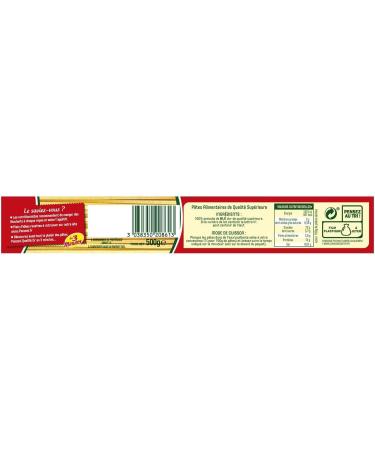  PANZANI Panzani Spaghetti Pasta Flat 500g - Buy Online on GoSupps.com