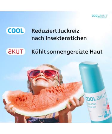 Coolakut Stitch & Sun Care Gel | Naturally Cooling Relief for Insect Bites & Sunburn | Gentle Skin Care for All Types | 30 ml - Buy Online on GoSupps.com