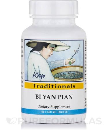 Kan Herbs Traditionals Bi Yan Pian 120 Tabs - Natural Sinus Relief - Buy Online on GoSupps.com
