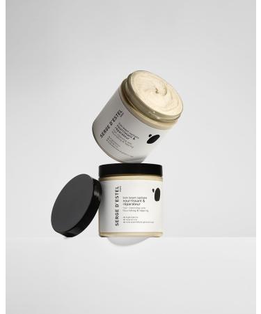 SERGE D'ESTEL PARIS Nourishing and Repairing Cleansing Care 250g Shampoo Mask Repairing Brittle and Dull Hair Intensely Nourishes 100% Vegan Formula Made in Paris - Buy Online on GoSupps.com