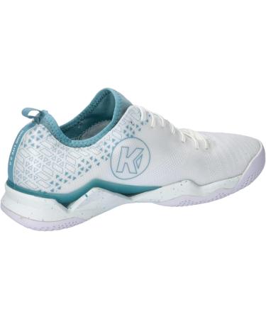 Kempa Unisex Wing Lite 2.0 W Game Changer Handball Shoes - Stylish Sports Sneakers in White Aqua | Size 42.5 EU - International Shipping Available! - Buy Online on GoSupps.com