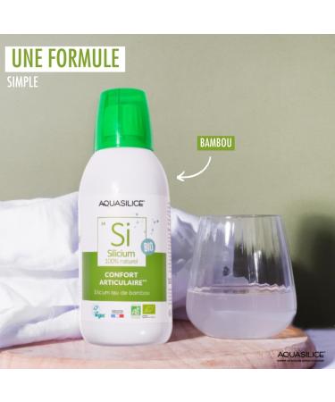 Organic Silicon - 500 ml - Vegan Organic - Aquasilice - Made in France - Buy Online on GoSupps.com