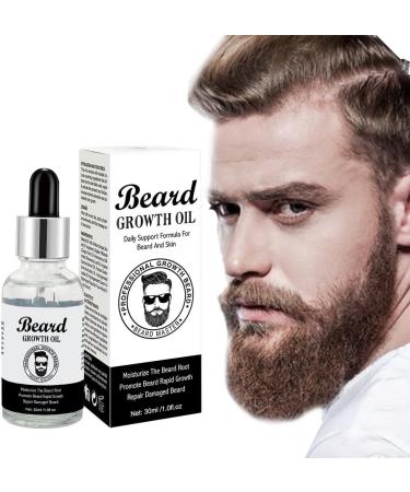 Beard Grooming Kit for Men - Shampoo, Growth Oil, Balm Set | Stocking Fillers - Beard Care Gift - Buy Online on GoSupps.com