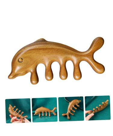MAGICLULU Wooden Massage Comb - Scalp & Hairdressing Tool for Relaxation and Healthy Hair - Buy Online on GoSupps.com