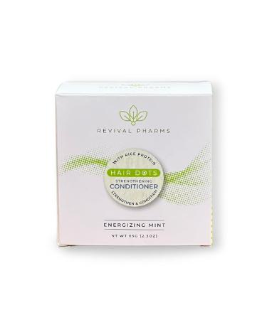 Strengthening Hair Conditioner Bar with Rice Protein - 65g Mint Scent | Hair Dot | International Shipping - Buy Online on GoSupps.com