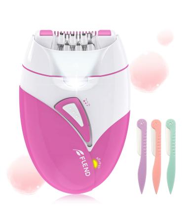 Epilators for Facial Hair Removal & Body Hair Removal Rechargeable Lady Face Shaver Electric Hair Removal Device Bikini Trimmer for Arm Leg Underarm Pink05