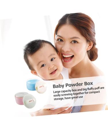 Ipetboom 2-Piece Boxing Box & Tassel Kit - Baby Powder Container for Safe Storage - Ideal for Makeup & Infant Milk Powder - Buy Online on GoSupps.com