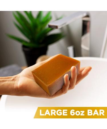 iHeart Citrus Lavender Soap Bar - Rich Creamy Moisturizing Lather - 6oz Face & Body Wash for Men and Women - Buy Online on GoSupps.com