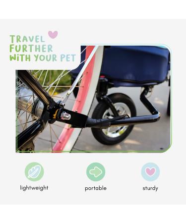 Petique Steel Bike Attachment for All Terrain Pet Joggers - Cat & Dog Cart Adapter - Buy Online on GoSupps.com