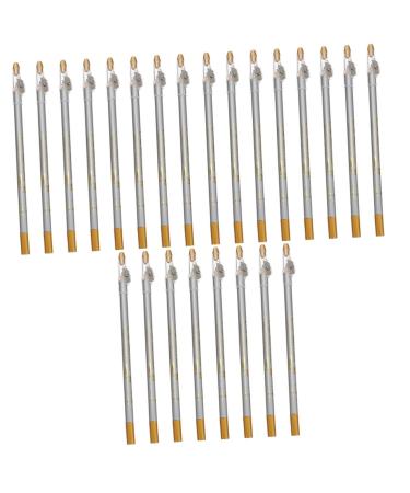 Beavorty Eyebrow Pencil 24 pcs Eyebrow Strokes Pencils Brighten Tool -in- Eyeliner Pen Sharpener with Makeup Girls Pencil Brow Pencil 1 count (Pack of 1) As Shownx3pcs