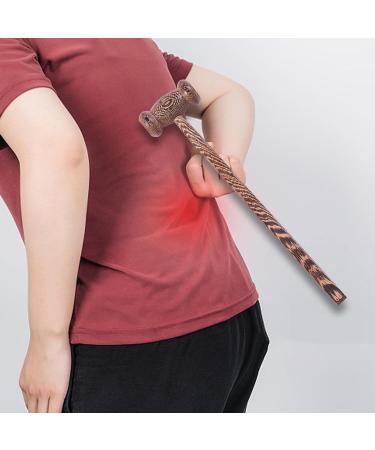 Sharplace Wooden Massager Set - 4 Pieces for Soothing Neck & Arm Relief | International Shipping Available - Buy Online on GoSupps.com