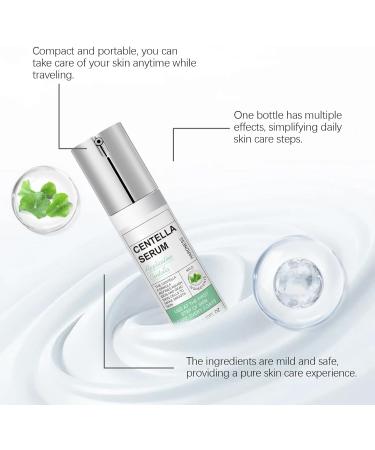 Centella Serum with Centella Asiatica Extract Hyaluronic Acid 50ml - Wild Plant-Based Formula for Smooth and Hydrated Skin Mild Ingredients for Rough Skin Refinement Suitable for All Skin Types - Buy Online on GoSupps.com