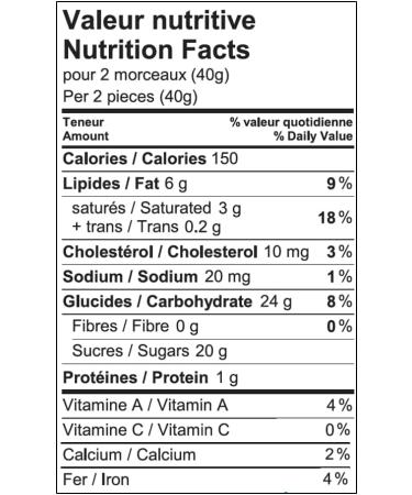 Laura Secord Chocolate Fudge Individually Wrapped Pieces 24 Count - Buy Online on GoSupps.com