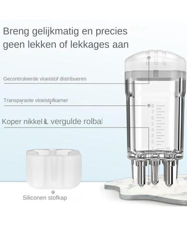 Scalp Oil Applicator Handy Oil Dispenser for Travel Lightweight Personal Care Tool For Women Youth Everyone White - Buy Online on GoSupps.com